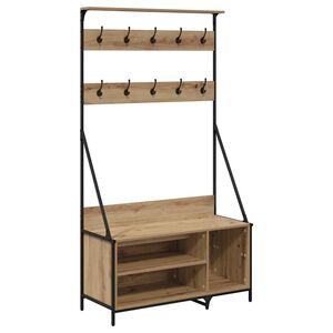 vidaXL Ράφι Ρούχων Artisan Oak 100 x 41 x 184 εκ Επεξεργασμένο ξύλο