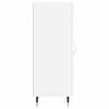 vidaXL Ντουλάπι Γυαλιστερό Λευκό 34,5x34x90 εκ. Επεξεργασμένο Ξύλο