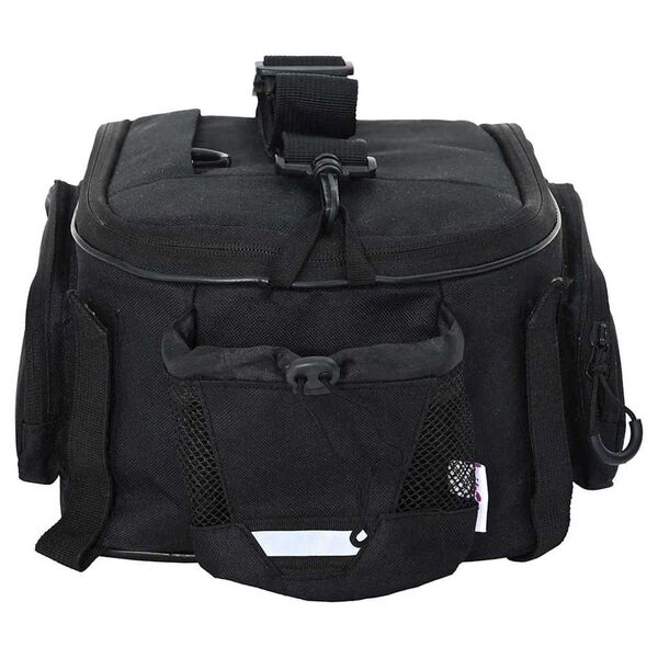 vidaXL Τσάντα Ποδηλάτου Μαύρο 38 x 21 x 16 cm Πολυεστέρας
