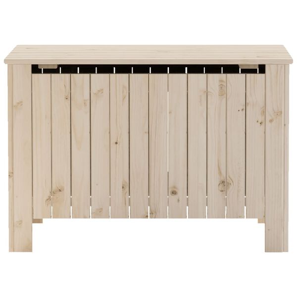 vidaXL Κουτί Αποθήκευσης με Καπάκι RANA 80x49x54εκ. Μασίφ Ξύλο Πεύκου