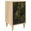 vidaXL &Kappa;&omicron;&mu;&omicron;&delta;ί&nu;&omicron; ELBURG Sonoma &Delta;&rho;&upsilon;&sigmaf; 36 x 33 x 60 &epsilon;&kappa; &Epsilon;&pi;&epsilon;&xi;&epsilon;&rho;&gamma;&alpha;&sigma;&mu;έ&nu;&omicron; &Xi;ύ&lambda;&omicron;