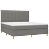 vidaXL &Kappa;&rho;&epsilon;&beta;ά&tau;&iota; Boxspring &mu;&epsilon; &Sigma;&tau;&rho;ώ&mu;&alpha; &Sigma;&kappa;&omicron;ύ&rho;&omicron; &Gamma;&kappa;&rho;&iota; 160x200 &epsilon;&kappa; &Upsilon;&phi;&alpha;&sigma;&mu;ά&tau;&iota;&nu;&omicron;
