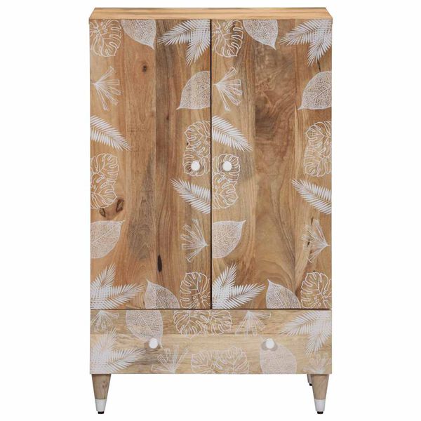 vidaXL Highboard 60x33,5x100 cm μασίφ ξύλο Mango
