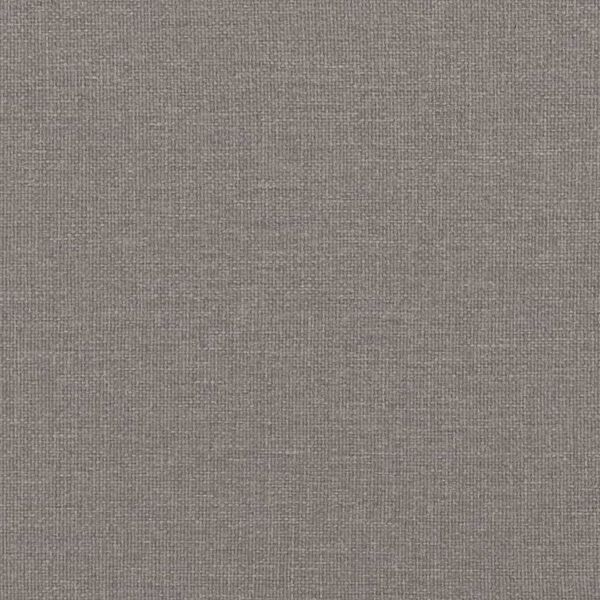vidaXL Κρεβάτι με Στρώμα Taupe 80x200 εκ. Υφασμάτινο