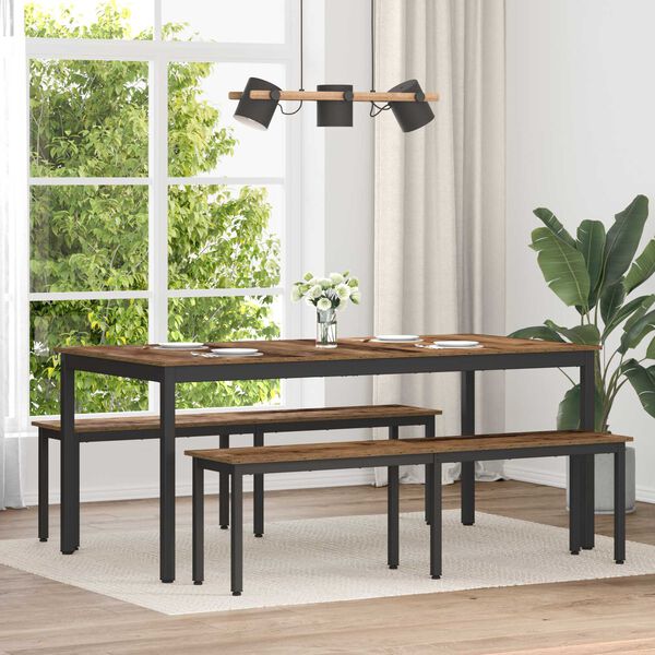 vidaXL &pi;&alpha;&gamma;&kappa;ά&kappa;&iota; &Pi;&alpha;&lambda;&iota;ό &xi;ύ&lambda;&omicron; 160 x 35 x 45 cm &Epsilon;&pi;&epsilon;&xi;&epsilon;&rho;&gamma;&alpha;&sigma;&mu;έ&nu;&omicron; &xi;ύ&lambda;&omicron;