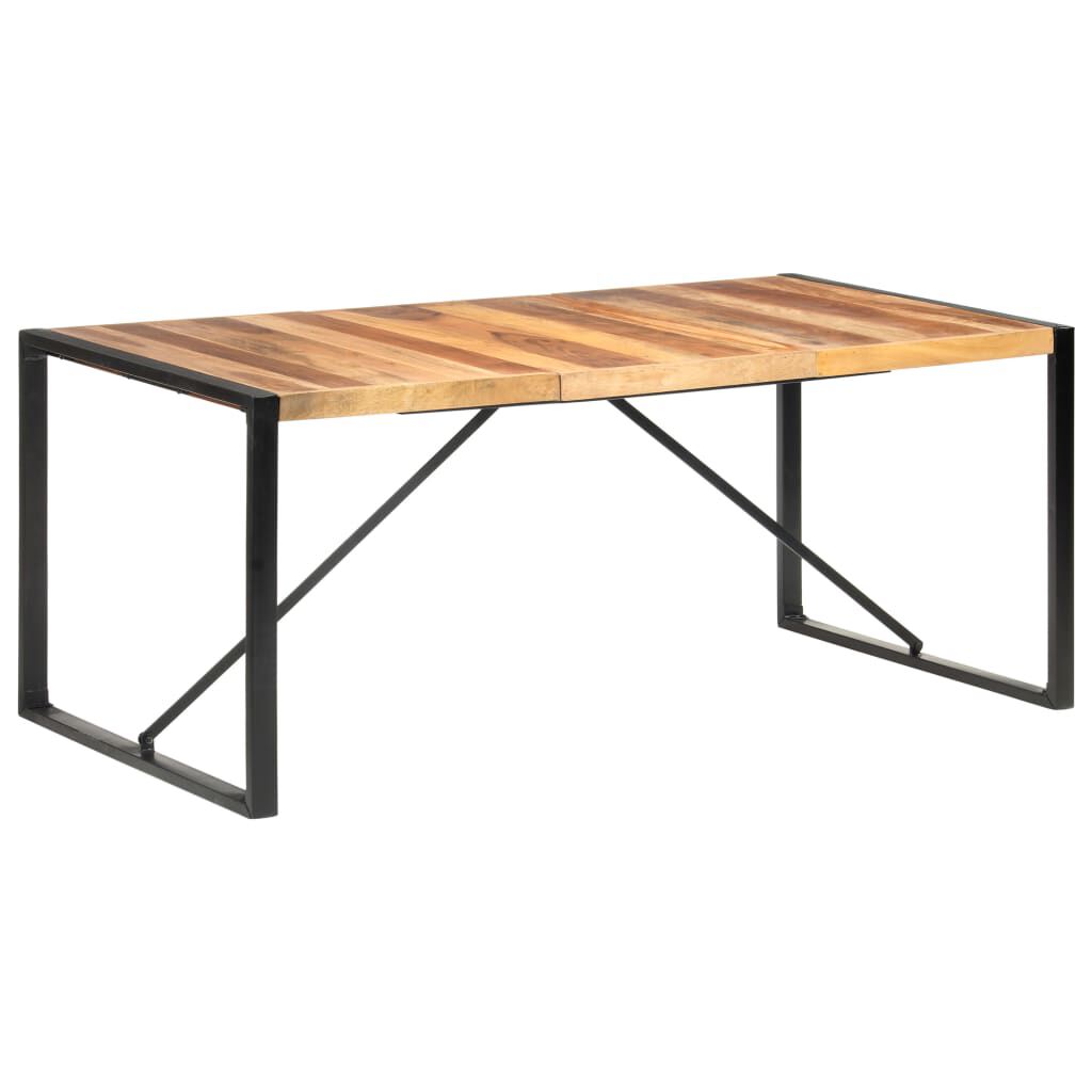 vidaXL Τραπεζαρία 180 x 90 x 75 εκ. από Μασίφ Ξύλο