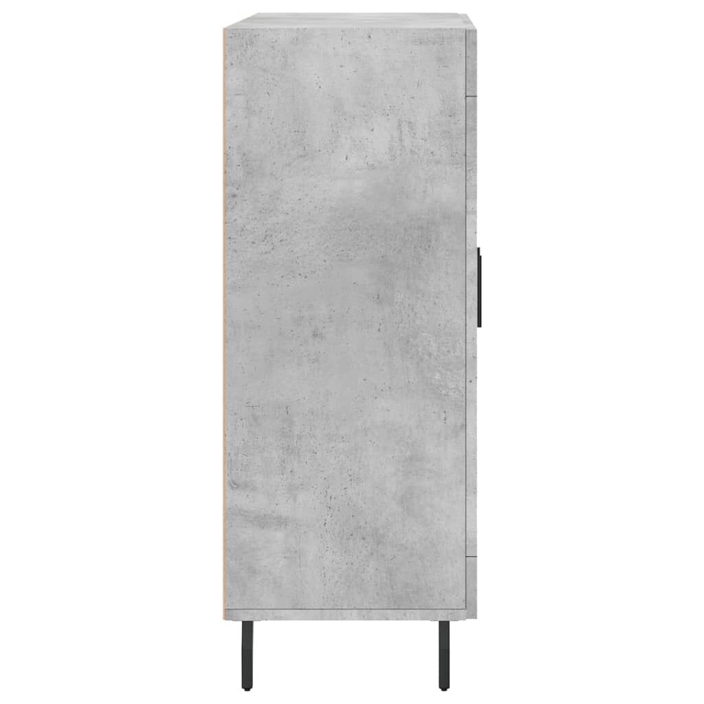 vidaXL Ντουλάπι Γκρι Σκυροδέματος 69,5x34x90 εκ. Επεξεργασμένο Ξύλο