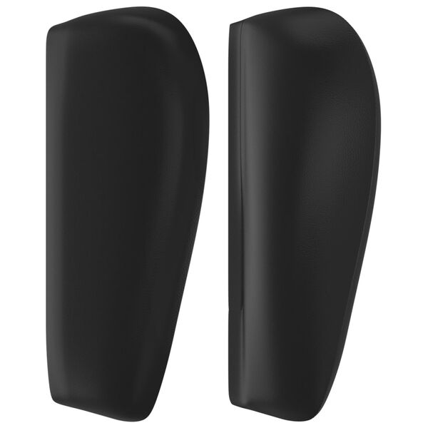 vidaXL Κεφαλάρι με Πτερύγια Μαύρο 103x23x78/88 εκ. Συνθετικό Δέρμα