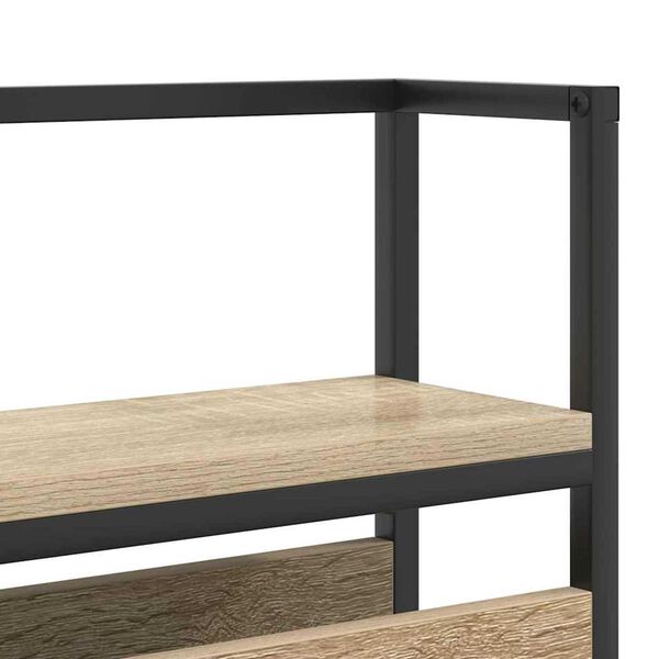 vidaXL Κεφαλάρι Αποθήκης Sonoma Δρυς 75 cm Επεξεργασμένο ξύλο