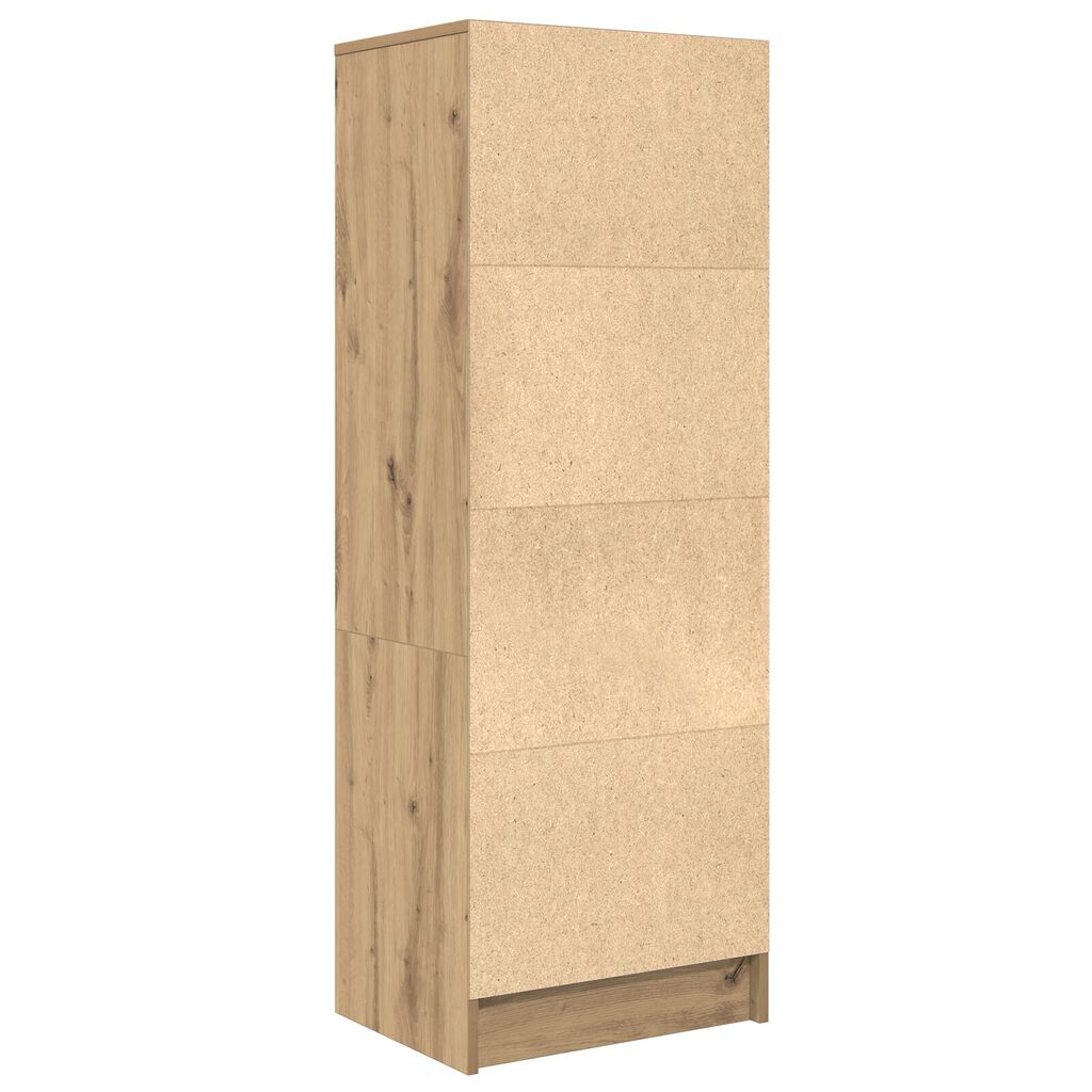 vidaXL Μονάδα Ραφιών Artisan Oak Artisan Oak Επεξεργασμένο ξύλο Μεσαίο