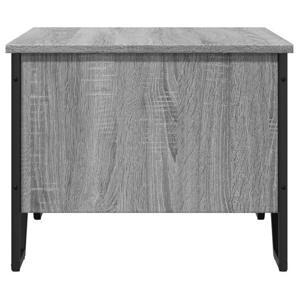 vidaXL Τραπεζάκι Σαλονιού Γκρι Sonoma 75x51x40 εκ. Επεξεργασμένο Ξύλο