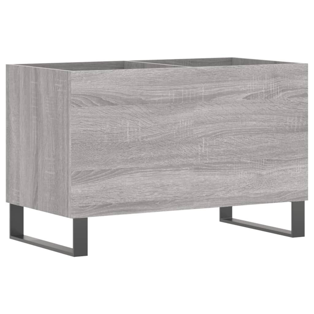 vidaXL Δισκοθήκη Γκρι Sonoma 74,5 x 38 x 48 εκ. από Επεξεργασμένο Ξύλο