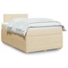 vidaXL &Kappa;&rho;&epsilon;&beta;ά&tau;&iota; Boxspring &mu;&epsilon; &Sigma;&tau;&rho;ώ&mu;&alpha; &Kappa;&rho;&epsilon;&mu; 120x190 &epsilon;&kappa;. &Upsilon;&phi;&alpha;&sigma;&mu;ά&tau;&iota;&nu;&omicron;