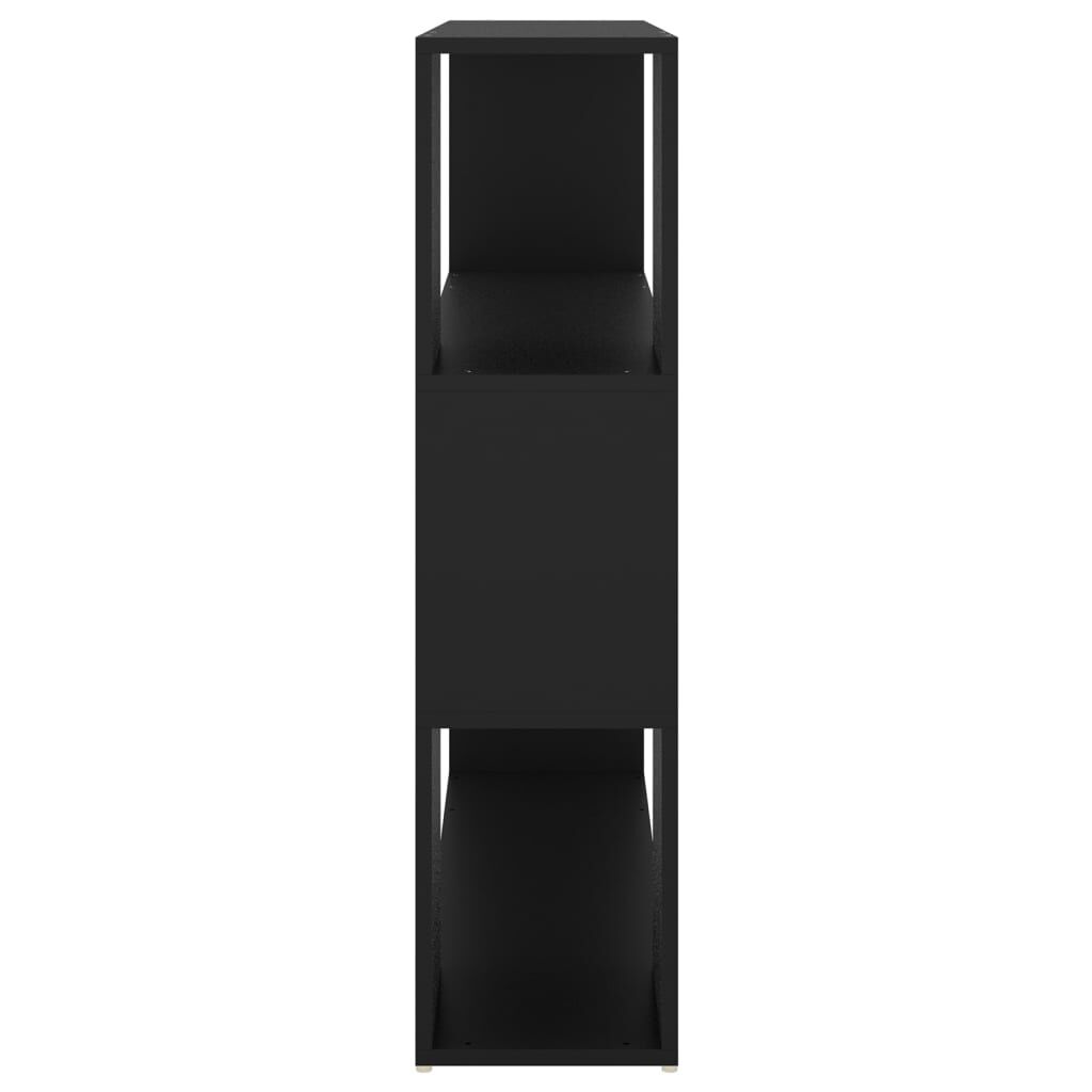 vidaXL Βιβλιοθήκη/Διαχωριστικό Χώρου Μαύρο 100 x 24 x 94 εκ.
