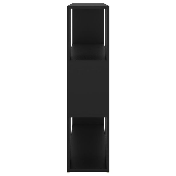 vidaXL Βιβλιοθήκη/Διαχωριστικό Χώρου Μαύρο 100 x 24 x 94 εκ.