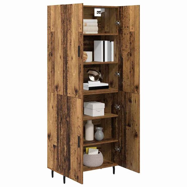 vidaXL Highboard 2 pcs &Pi;&alpha;&lambda;&iota;ό &Xi;ύ&lambda;&omicron; &Epsilon;&pi;&epsilon;&xi;&epsilon;&rho;&gamma;&alpha;&sigma;&mu;έ&nu;&omicron; &xi;ύ&lambda;&omicron;