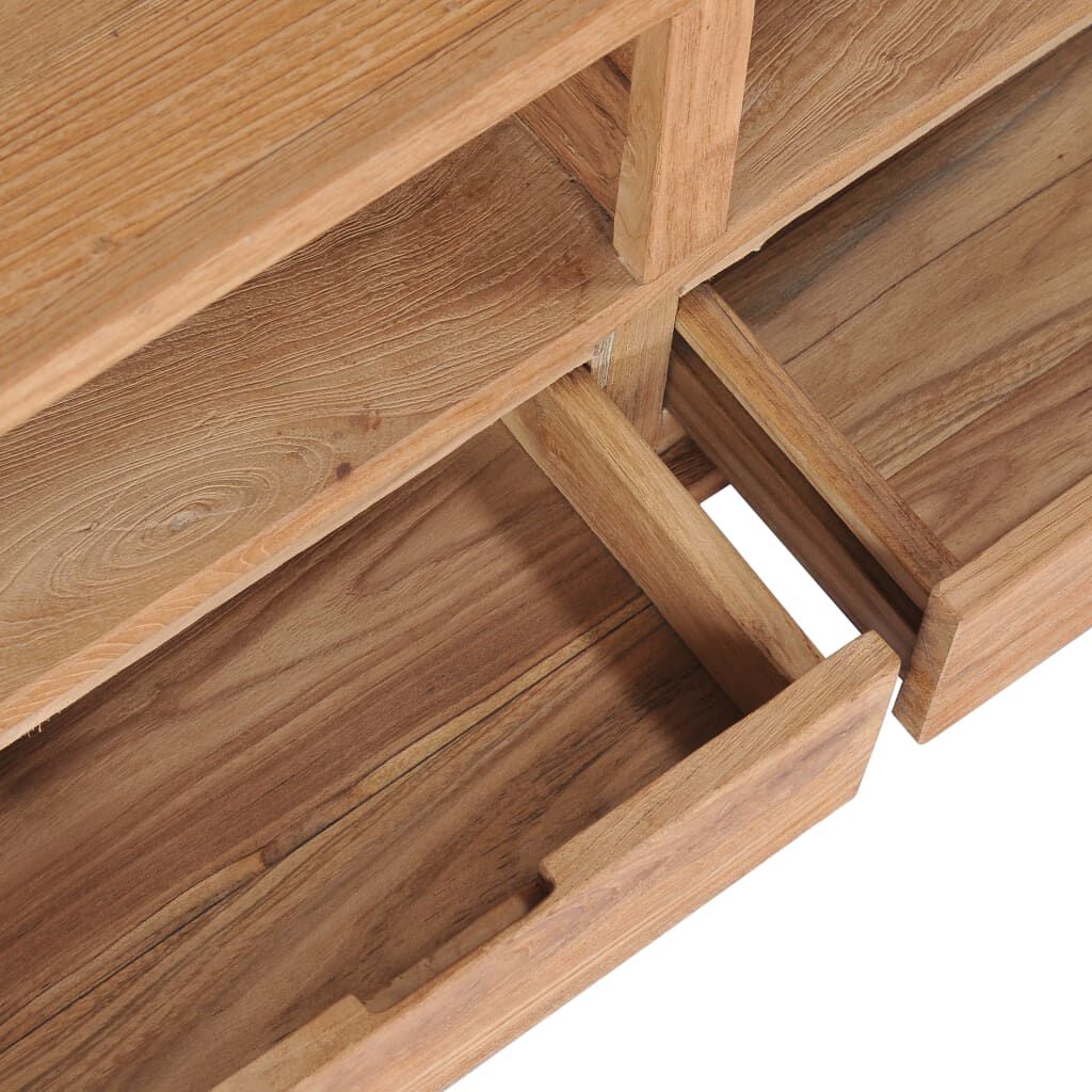 vidaXL Έπιπλο Τηλεόρασης 90 x 30 x 40 εκ. από Μασίφ Ξύλο Teak