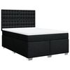 vidaXL &Kappa;&rho;&epsilon;&beta;ά&tau;&iota; Boxspring &mu;&epsilon; &Sigma;&tau;&rho;ώ&mu;&alpha; &Mu;&alpha;ύ&rho;&omicron; 140x190 &epsilon;&kappa;. &Upsilon;&phi;&alpha;&sigma;&mu;ά&tau;&iota;&nu;&omicron;