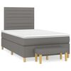 vidaXL &Kappa;&rho;&epsilon;&beta;ά&tau;&iota; Boxspring &mu;&epsilon; &Sigma;&tau;&rho;ώ&mu;&alpha; &Sigma;&kappa;&omicron;ύ&rho;&omicron; &Gamma;&kappa;&rho;&iota; 120x190 &epsilon;&kappa; &Upsilon;&phi;&alpha;&sigma;&mu;ά&tau;&iota;&nu;&omicron;
