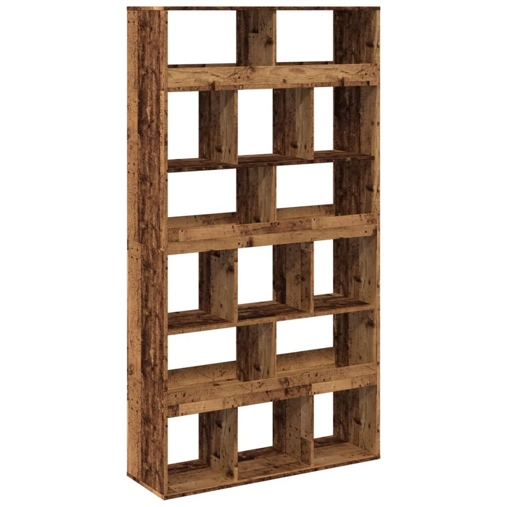 vidaXL Βιβλιοθήκη Όψη Παλαιού Ξύλου 100x33x187,5εκ. Επεξεργασμένο Ξύλο