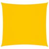 vidaXL Πανί Σκίασης Τετράγωνο Κίτρινο 2,5 x 2,5 μ. από Ύφασμα Oxford