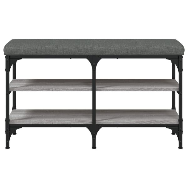 vidaXL Παπουτσοθήκη Γκρι Sonoma 82x32x47 εκ. από Επεξεργασμένο Ξύλο