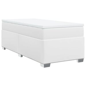 vidaXL &Kappa;&rho;&epsilon;&beta;ά&tau;&iota; Boxspring &mu;&epsilon; &Sigma;&tau;&rho;ώ&mu;&alpha; &Lambda;&epsilon;&upsilon;&kappa;ό 80 x 200 &epsilon;&kappa;. &Sigma;&upsilon;&nu;&theta;&epsilon;&tau;&iota;&kappa;ό &Delta;έ&rho;&mu;&alpha;