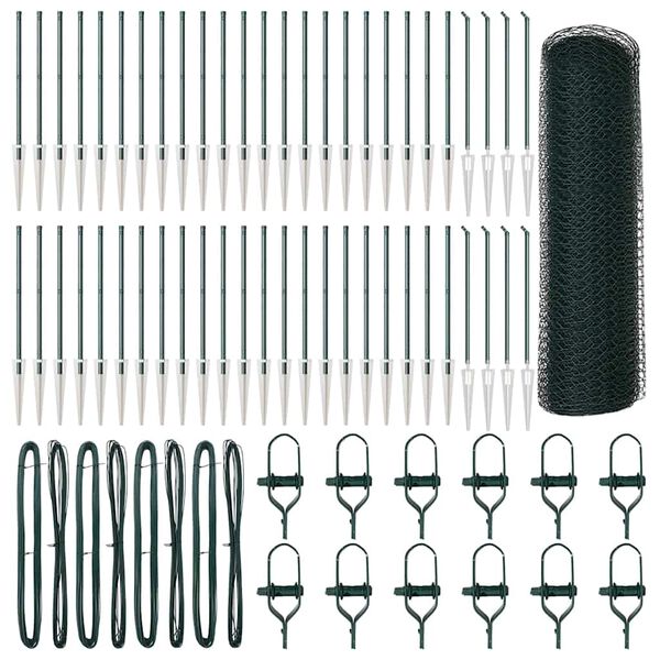 vidaXL &Sigma;&tau;ύ&lambda;&omicron;&sigmaf; &Pi;&epsilon;&rho;&iota;&phi;&rho;ά&xi;&epsilon;&omega;&nu; &Pi;&rho;ά&sigma;&iota;&nu;&omicron; 100 x 0,8 &mu; (13 mm &pi;&lambda;έ&gamma;&mu;&alpha;)