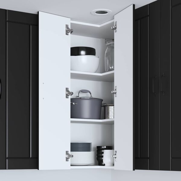 vidaXL &Nu;&tau;&omicron;&upsilon;&lambda;ά&pi;&alpha; &Kappa;&omicron;&upsilon;&zeta;ί&nu;&alpha;&sigmaf; Lucca &Mu;&alpha;ύ&rho;&omicron; 57 x 57 x 100 &epsilon;&kappa;.