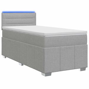 vidaXL &Kappa;&rho;&epsilon;&beta;ά&tau;&iota; box spring &mu;&epsilon; &sigma;&tau;&rho;ώ&mu;&alpha; &Alpha;&nu;&omicron;&iota;&chi;&tau;ό &gamma;&kappa;&rho;&iota; 80 x 200 cm Ύ&phi;&alpha;&sigma;&mu;&alpha;