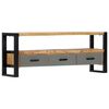 vidaXL Έπιπλο Τηλεόρασης 130 x 30 x 50 εκ. από Μασίφ Ξύλο Μάνγκο