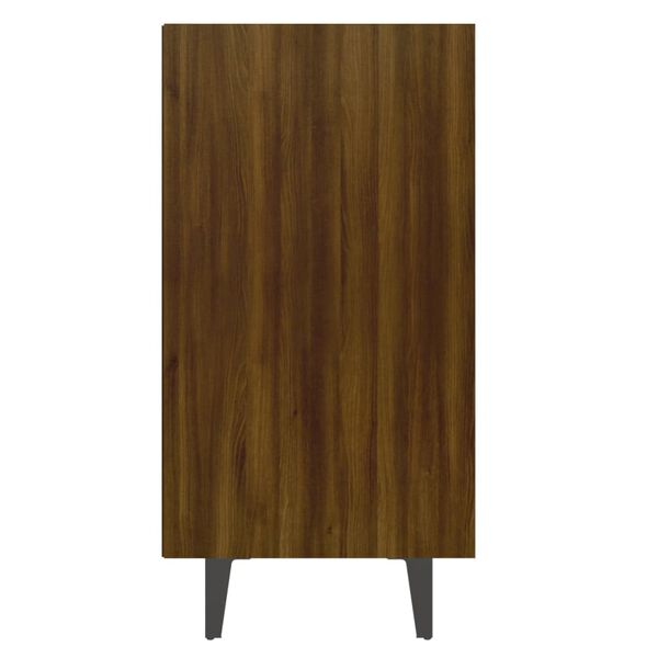 vidaXL Ραφιέρα Καφέ Δρυς 103,5 x 35 x 70 εκ. από Επεξεργ. Ξύλο