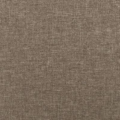 vidaXL Κεφαλάρι Κρεβατιού Taupe 90x7x78/88 εκ. Υφασμάτινο