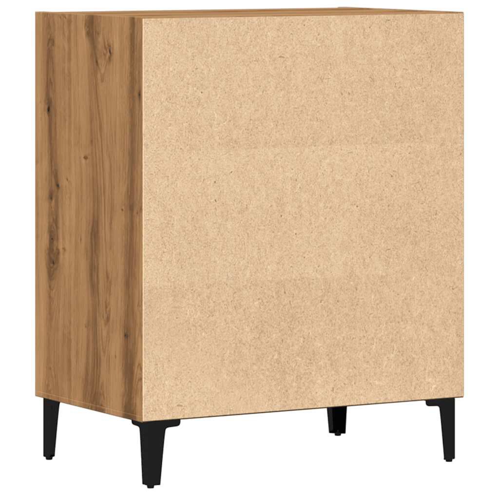 vidaXL Μπουφές Αρτισιανή Δρυς 57x35x75 εκ. από Επεξεργασμένο Ξύλο