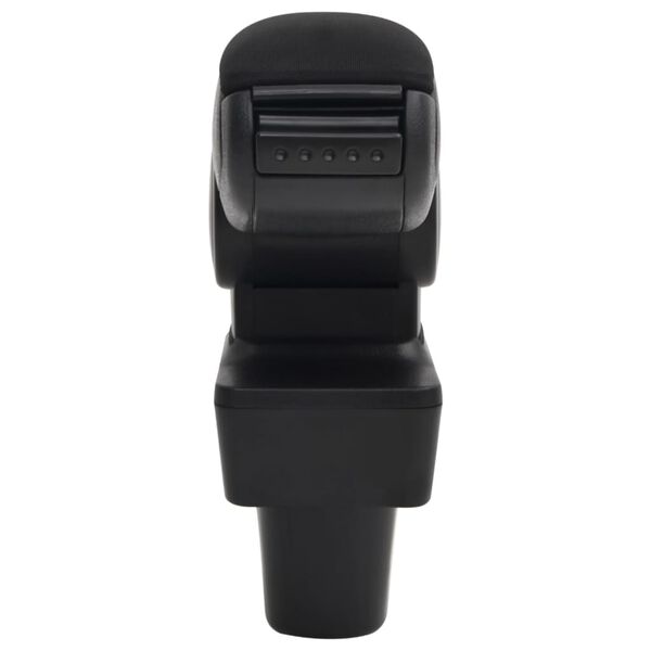 vidaXL Τεμπέλης Αυτοκινήτου Μαύρος 12 x 36 x (33,5-48) εκ. από ABS