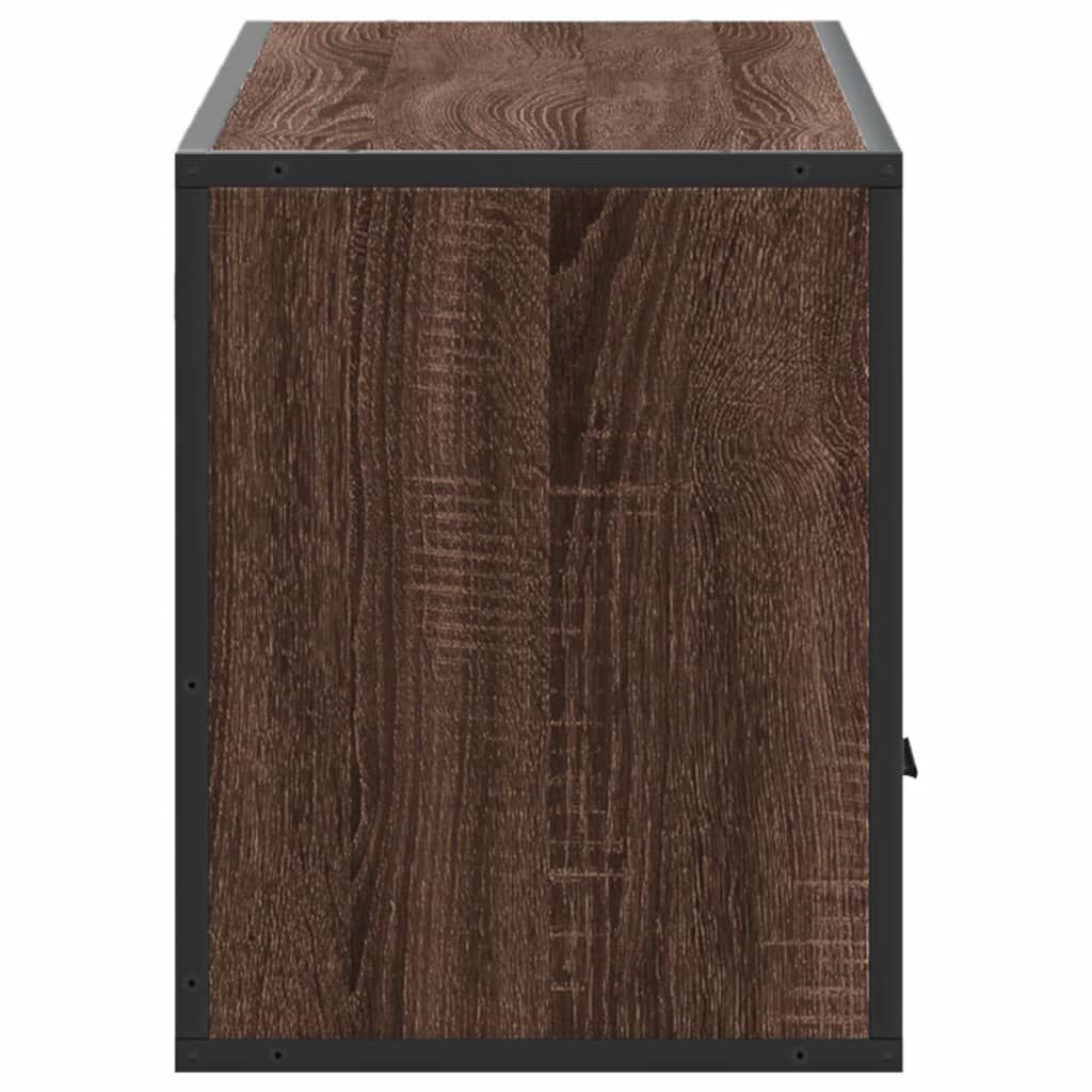 vidaXL Έπιπλο Τηλεόρασης Καφέ Δρυς 100x31x39,5 εκ. Επεξεργασμένο Ξύλο