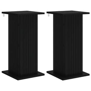 vidaXL &Beta;ά&sigma;&eta; &phi;&upsilon;&tau;ώ&nu; 2 pcs &Mu;&alpha;ύ&rho;&omicron; 30,5 x 30 x 60,5 &epsilon;&kappa; &Epsilon;&pi;&epsilon;&xi;&epsilon;&rho;&gamma;&alpha;&sigma;&mu;έ&nu;&omicron; &Xi;ύ&lambda;&omicron;