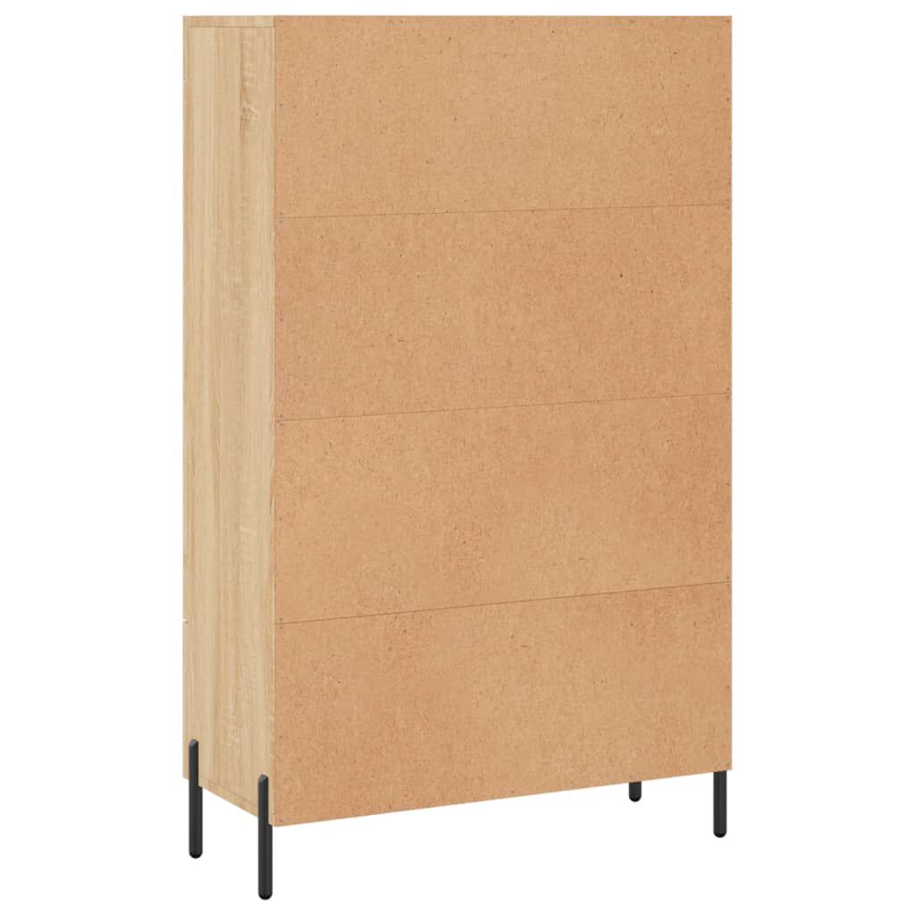 vidaXL Ντουλάπα Sonoma Δρυς 69,5 x 31 x 115 εκ. από Επεξεργασμένο Ξύλο