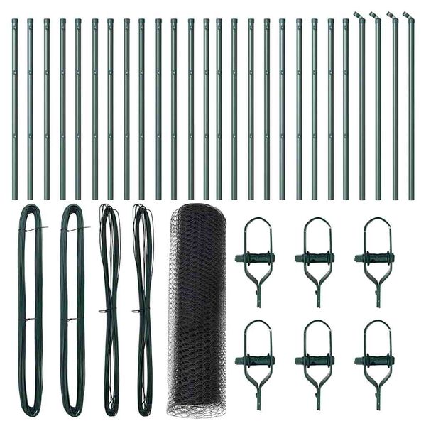 vidaXL &Sigma;&tau;ύ&lambda;&omicron;&sigmaf; &Pi;&epsilon;&rho;&iota;&phi;&rho;ά&xi;&epsilon;&omega;&nu; &Gamma;&kappa;&rho;&iota; 50 x 0,4 m (13 mm &pi;&lambda;έ&gamma;&mu;&alpha;)