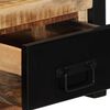 ντουλάπι τηλεόρασης vidaXL 100x30x25 cm Στερεό ακατέργαστο ξύλο Mango