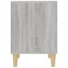 vidaXL Κομοδίνο Γκρι Sonoma 40x35x50 εκ.