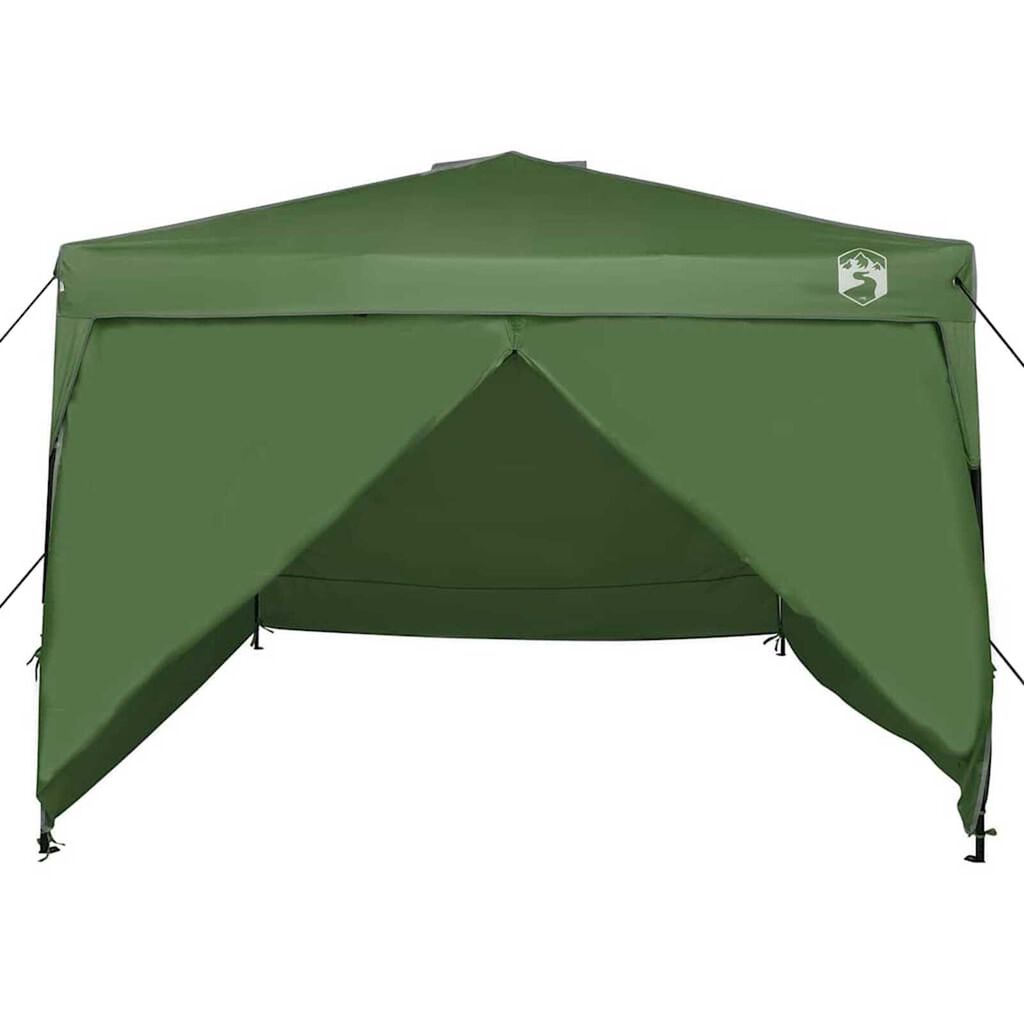 vidaXL Σκηνή Canopy Pop-up Πράσινο 300 x 300 cm ύφασμα