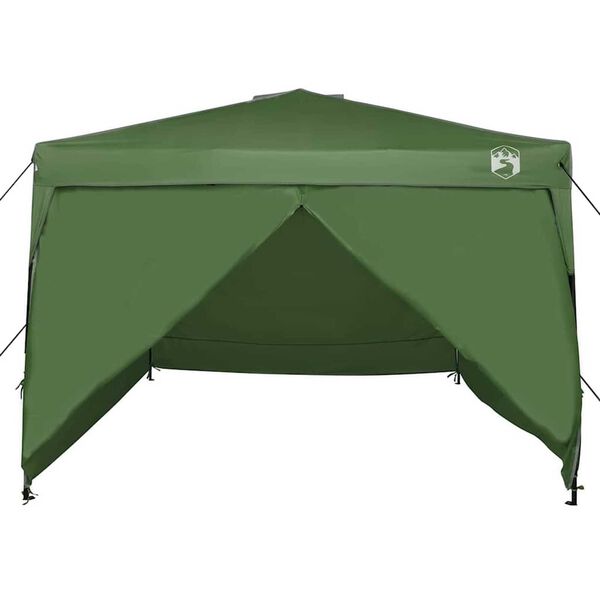 vidaXL Σκηνή Canopy Pop-up Πράσινο 300 x 300 cm ύφασμα