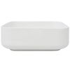 vidaXL Νιπτήρας Τετράγωνος Λευκός 39x39x13,5 εκ. Κεραμικός