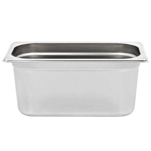 vidaXL Λεκάνες Gastronorm 4 τεμ. GN 1/3 150 χιλ. από Ανοξείδωτο Ατσάλι