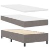 vidaXL &Kappa;&rho;&epsilon;&beta;ά&tau;&iota; &mu;&epsilon; &epsilon;&lambda;&alpha;&tau;ή&rho;&iota;&alpha; &mu;&epsilon; &kappa;&epsilon;&phi;&alpha;&lambda;ά&rho;&iota; Taupe 100 x 200 cm ύ&phi;&alpha;&sigma;&mu;&alpha;
