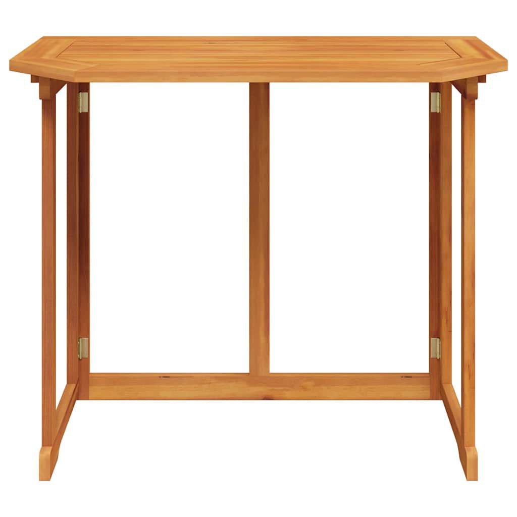 vidaXL Τραπέζι Bistro 90 x 50 x 75 εκ. από Μασίφ Ξύλο Ακακίας