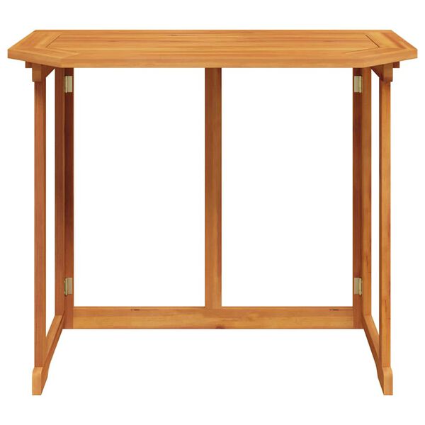 vidaXL Τραπέζι Bistro 90 x 50 x 75 εκ. από Μασίφ Ξύλο Ακακίας