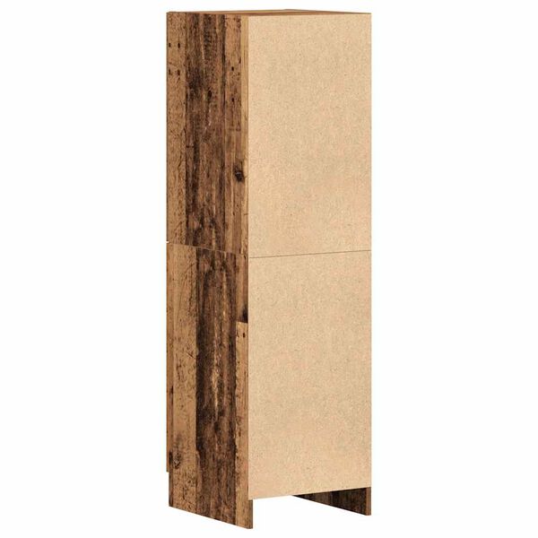 vidaXL Ντουλάπι Κουζίνας Όψη Παλαιού Ξύλου 38x41,5x131,5εκ. Επεξ. Ξύλο