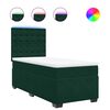 vidaXL &Kappa;&rho;&epsilon;&beta;ά&tau;&iota; Boxspring &mu;&epsilon; &Sigma;&tau;&rho;ώ&mu;&alpha; &Sigma;&kappa;&omicron;ύ&rho;&omicron; &Pi;&rho;ά&sigma;&iota;&nu;&omicron; 90x200 &epsilon;&kappa;. &Beta;&epsilon;&lambda;&omicron;ύ&delta;&iota;&nu;&omicron;